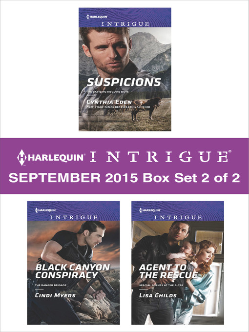 Title details for Harlequin Intrigue September 2015--Box Set 2 of 2 by Cynthia Eden - Available